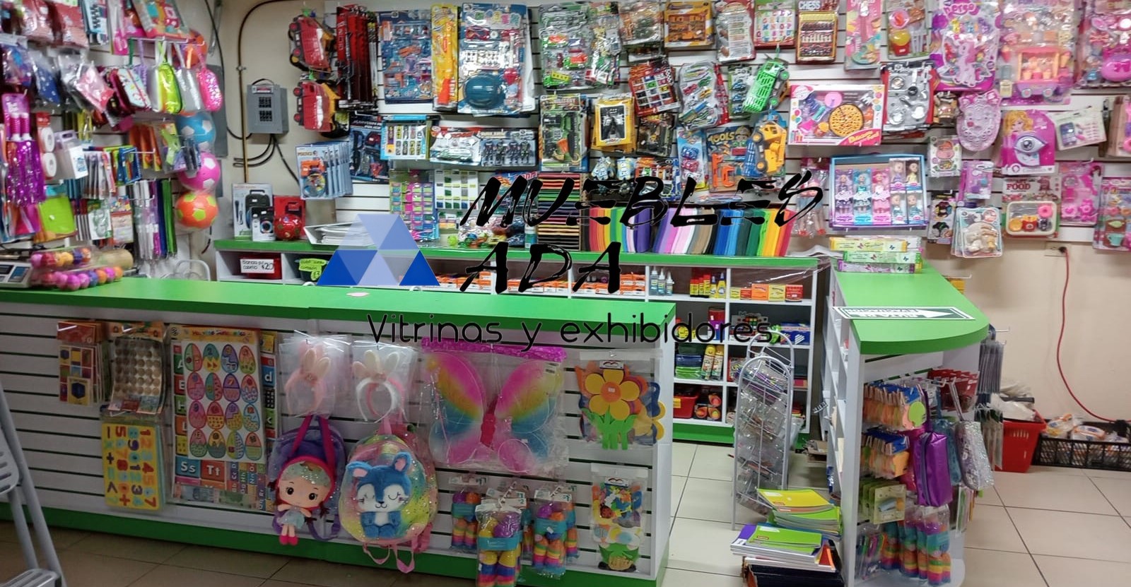 Mobiliario Comercial Para Papelerías
